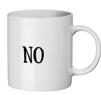 Yes No Mug Right
